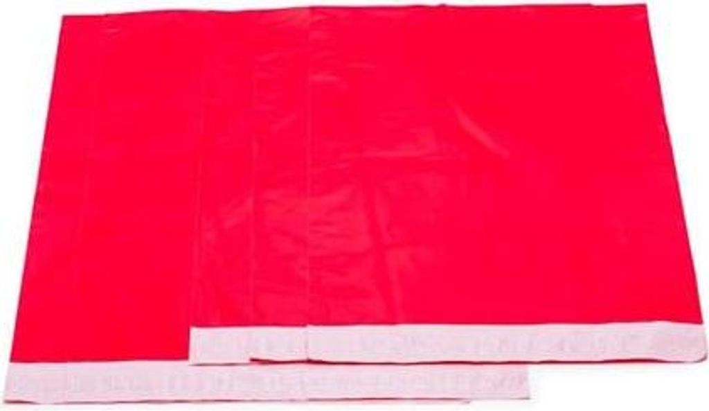 Versandtaschen aus Folie 190 x 250 mm ROT FB01/B5 – 50 Stück