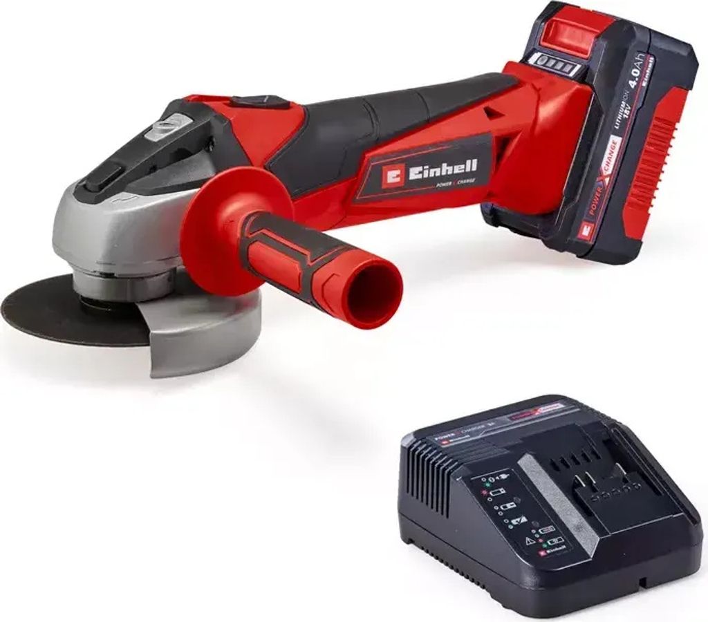 Einhell TC-AG 18/115 Li 1x4.0Ah Power X-Change 4431133 Akku-Winkelschleifer 115 mm inkl