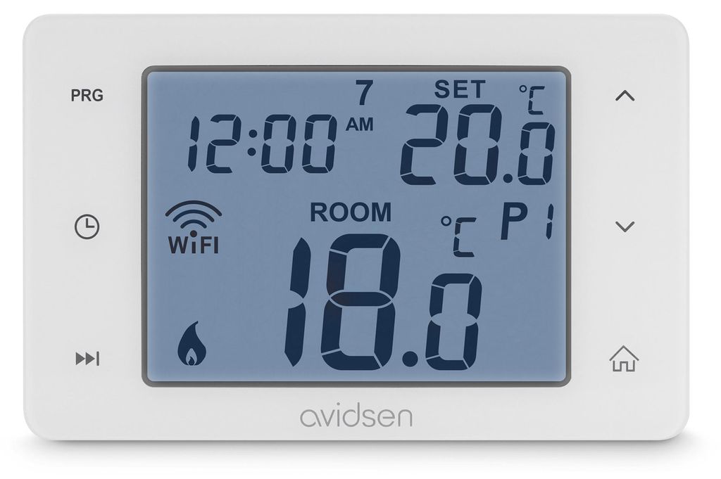 Thermostat filaire connecté - Avidsen HomeFlow W Image du produit 
