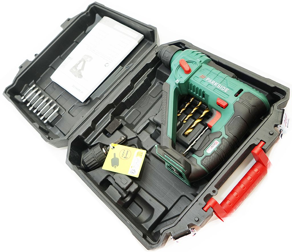PARKSIDE PABH20 Li C3 – Marteau Perforateur SDS Plus Sans Fil 20V – Boîte Abîmée