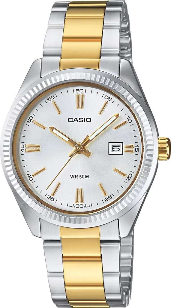 Casio LTP-1302SG-7A Orologio Analogico Donna Acciaio e Oro 30mm