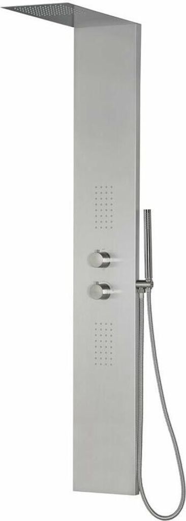 Sapho GRACE Duschpaneel 220x1450mm, Edelstahl matt Produktbild 