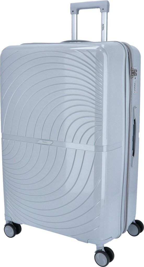 DYX 4 Rollen Trolley L 76 cm Paris hellgrau : hellgrau Produktbild 