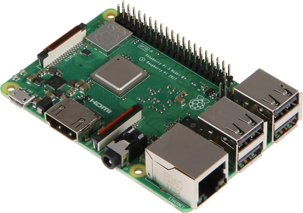 Micro-ordinateur Raspberry Pi 3 B+ Carte de Développement Quadcore - 8
