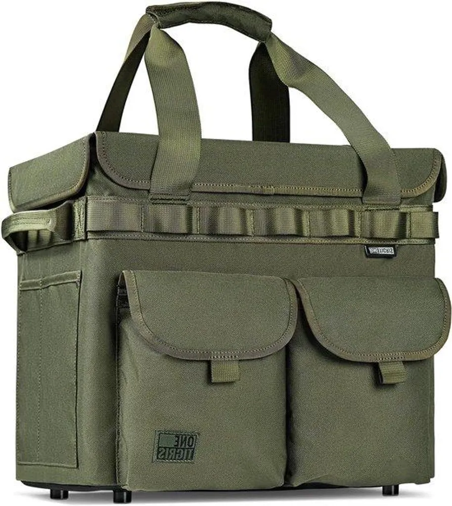 Malle de camping pliable 55L ultra résistante avec poignées de transport