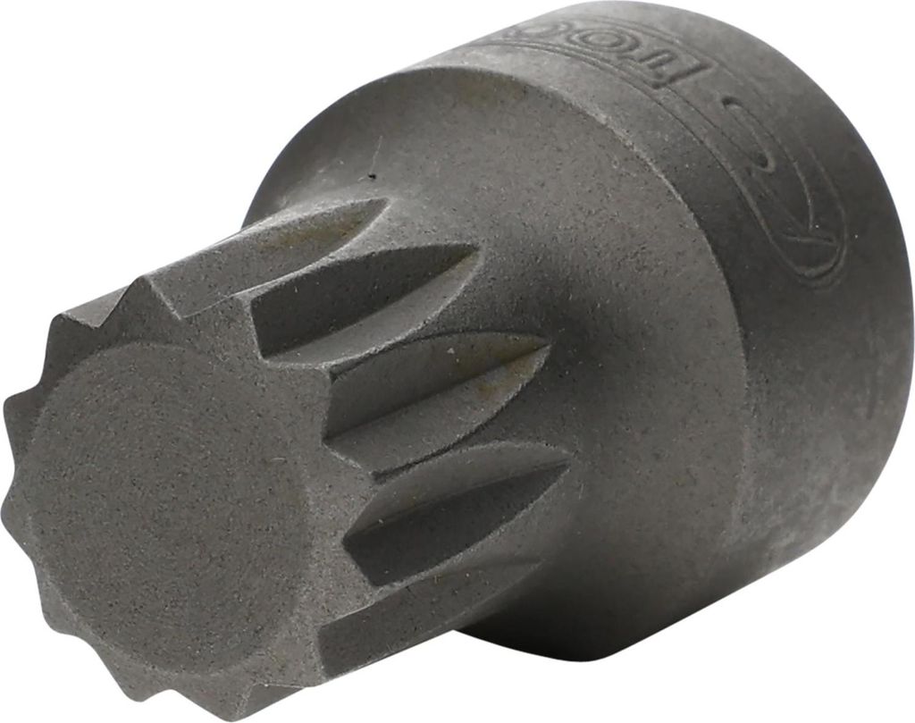 KS Tools 1/4" Bit-Stecknuss XZN, M10, extra kurz, 911.1856