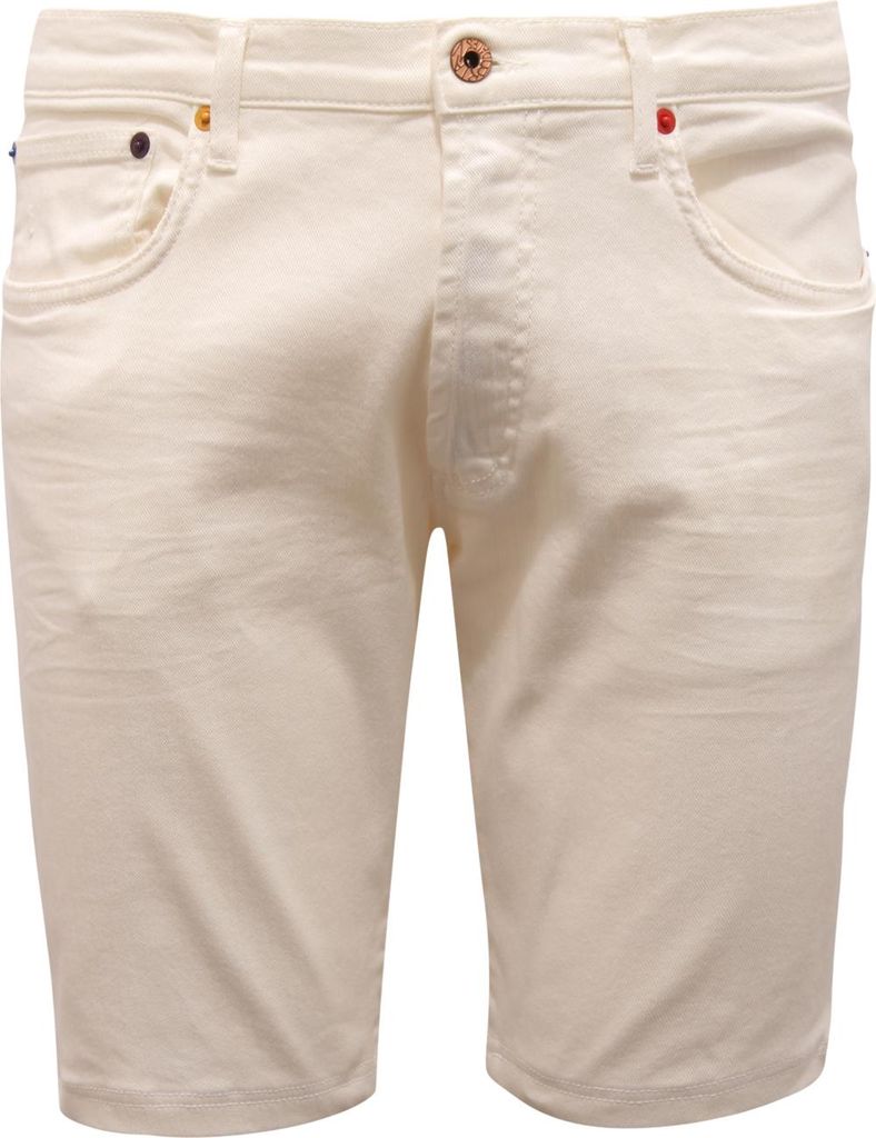 6277Av Bermuda Uomo Brian Dales Man Vintage Effect Denim Shorts