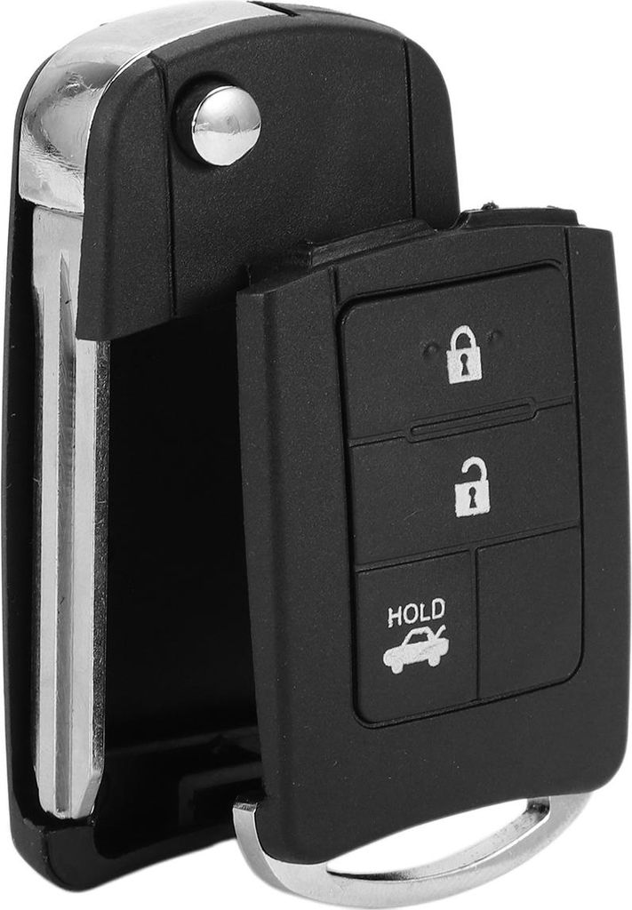 3 Knopf Schlüsselanhänger Gehäuse für Toyota RAV4 13-15 Keyless Entry Remote Ersatzgehäuse Schwarz