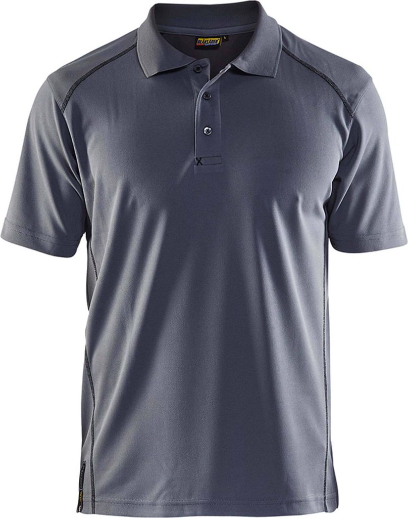 Blakläder Polo-Shirt UV-Schutz 33261051 grau Uni, 4XL