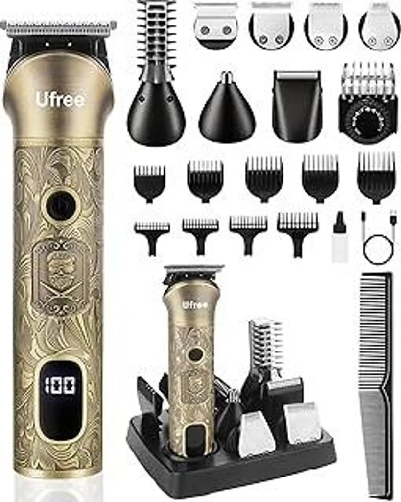 Ufree 7 in 1: Il Rasoio Elettrico Uomo per un Look Sempre Perfetto