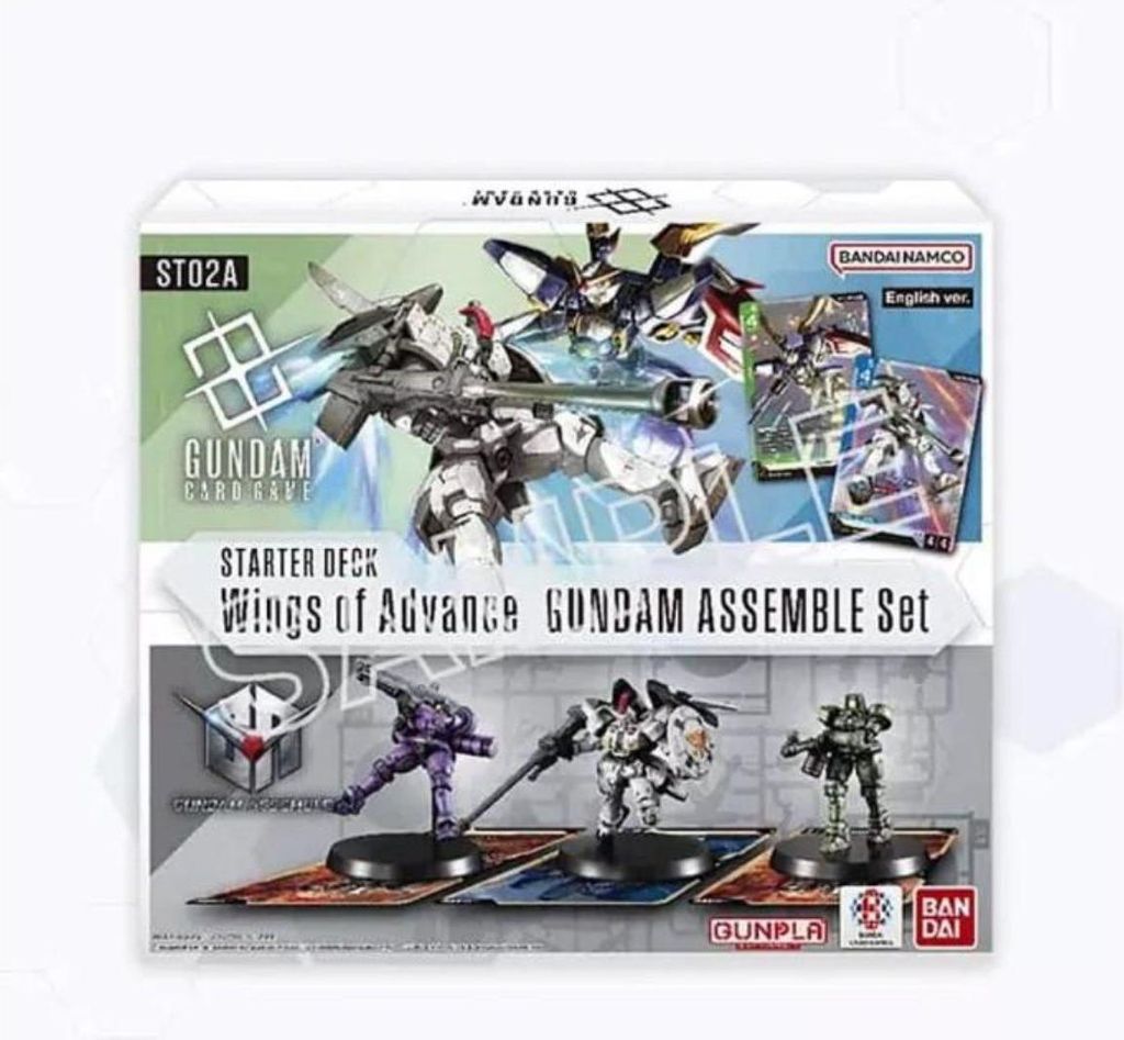 Gundam Wings of Advance ST02A Starter Deck Set Englisch Produktbild 