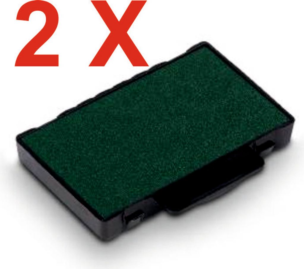 2 X Trodat Ersatzkissen 6/53 für Professional 5203 – Stempelfarbe gruenFür Professional 5203, 5253, 5440