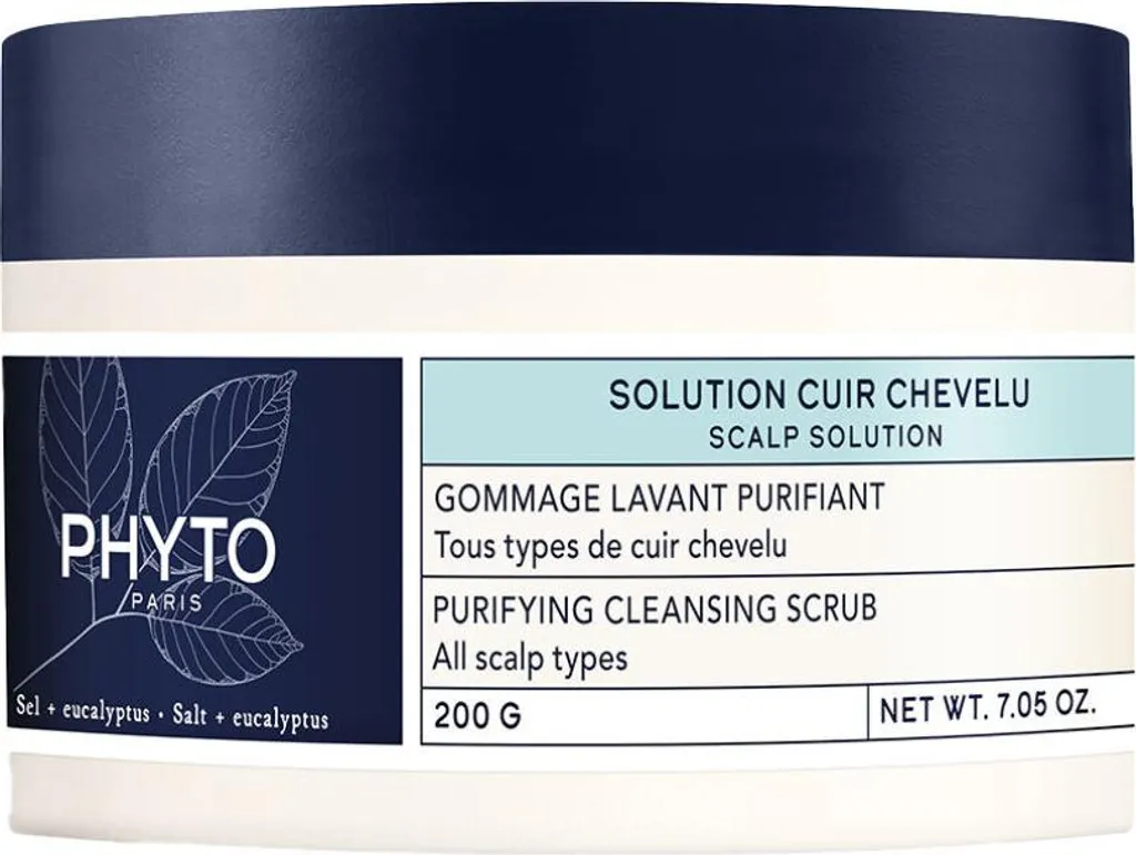 Phyto Scalp Solutions Masque Exfoliant Purifiant 200g - Soin Cuir Chevelu