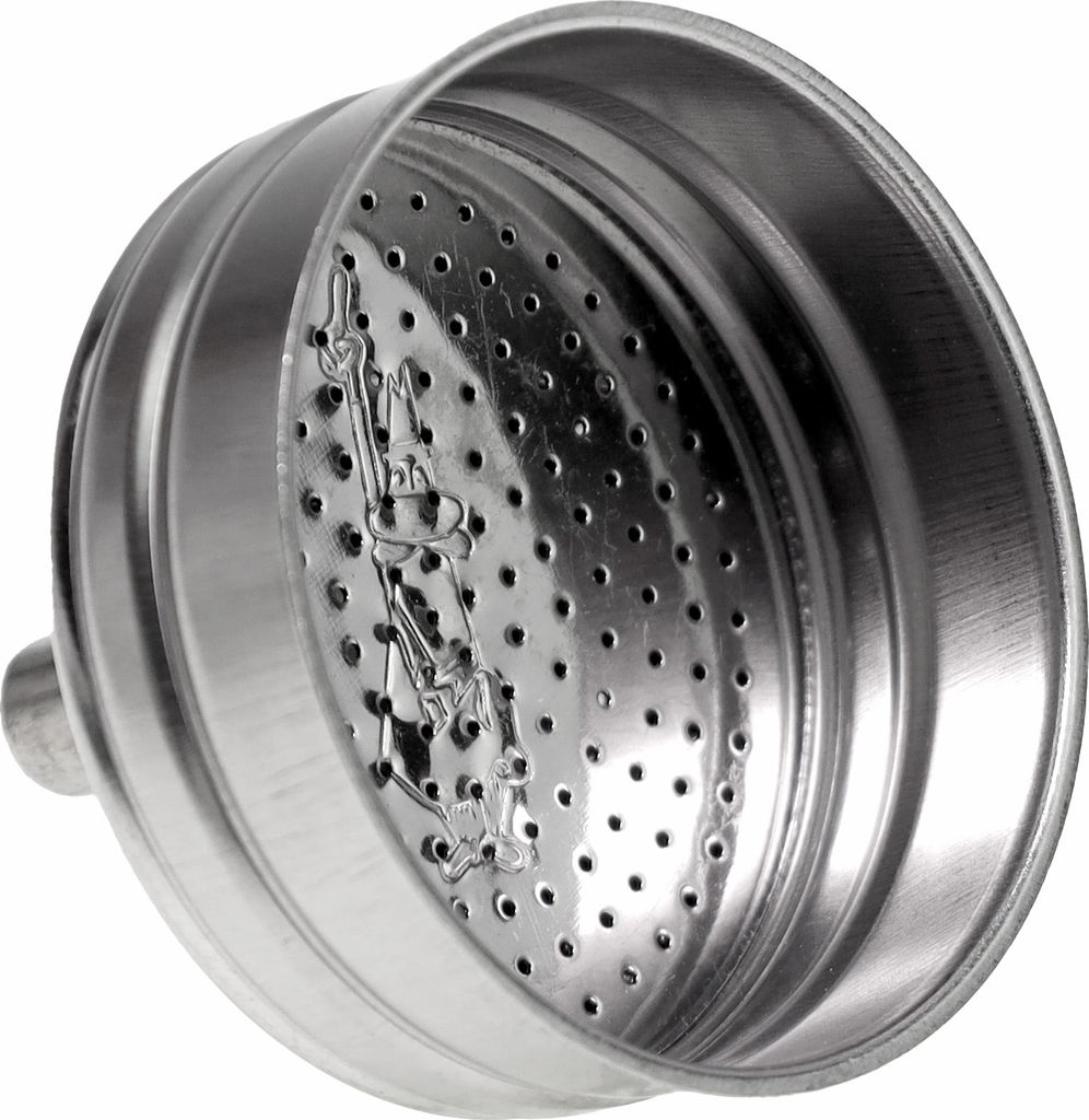 Bialetti Trichter, für New Moka Induction Espressokocher 4 Tassen, Kaffeetrichter, Filtertrichter, Ersatzteil, Ersatz, 800124
