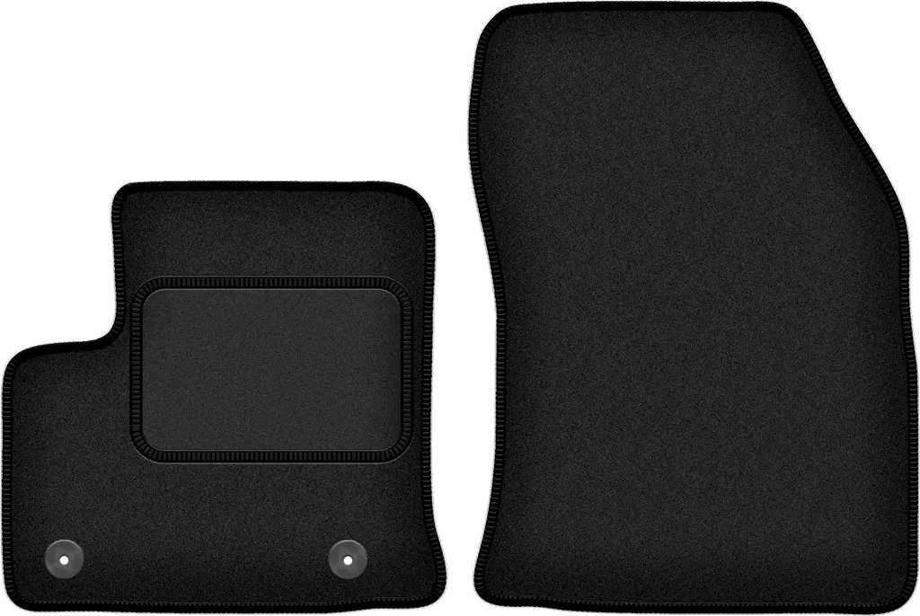 Set Tappeti Velluto per Citroen e-C4 (2021-) Neri - Wielganizator Premium