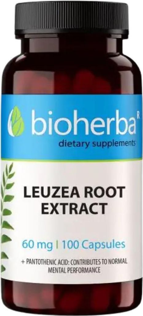 Bioherba | Extrait de racine de Leuzea 60 mg Image du produit 