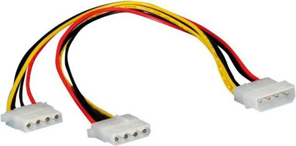 Cavo Alimentazione Y ROLINE 11.03.1005 Molex 4-pin 0,3m | Prezzo Migliore