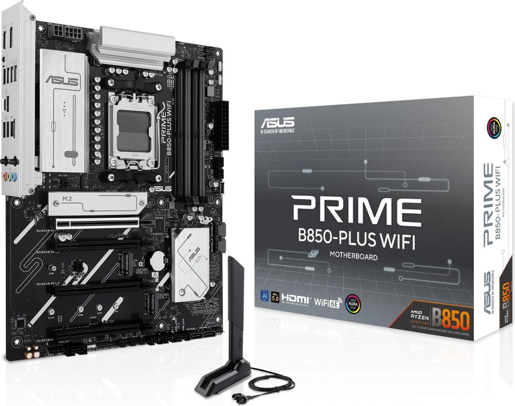 ASUS PRIME B850-PLUS WIFI, Mainboard Produktbild 