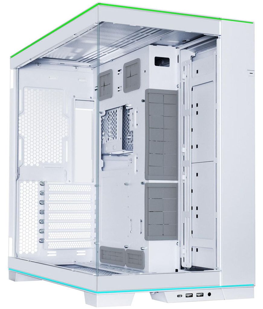 Lian Li 011 Dynamic EVO RGB 011 EVO RGB, Tower, PC, Biały, Zdjęcie produktu 