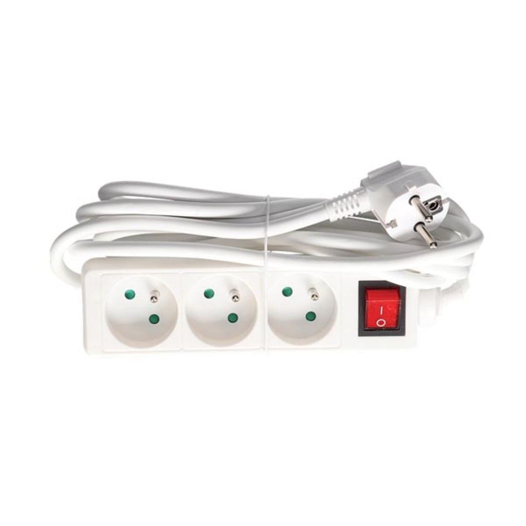 Perel EB3S-3, 3 m, Drinnen, Typ E, Typ E, IP20, Produktbild 
