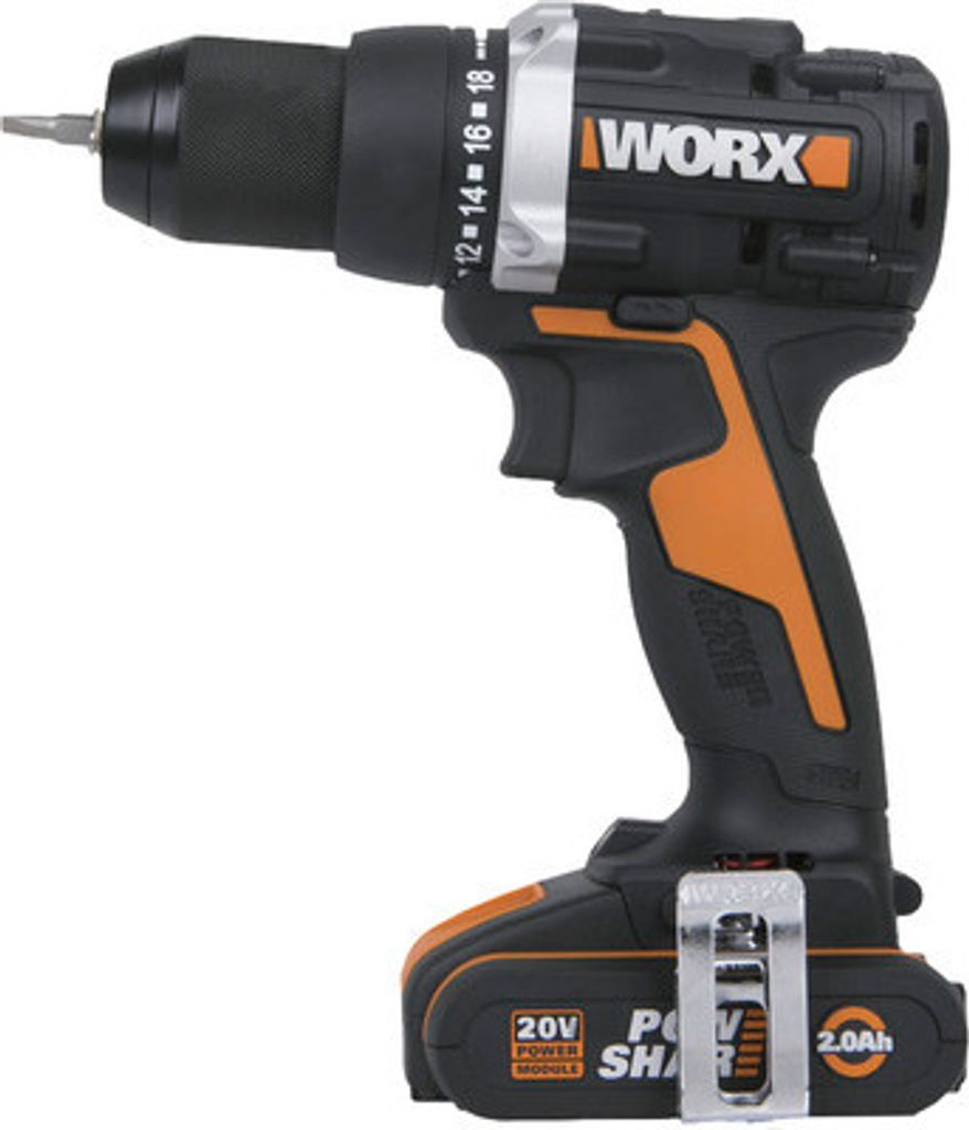 Akku-Bohrschrauber WORX Nitro 20V 60Nm WX102, Brushless Produktbild 