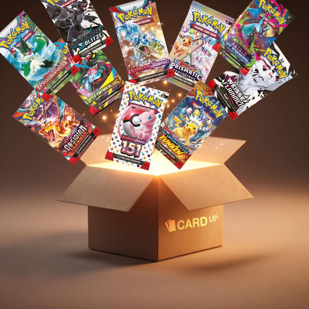 Pokémon Booster Set – 10x deutsche Boosterpacks (zufällige Produktbild 