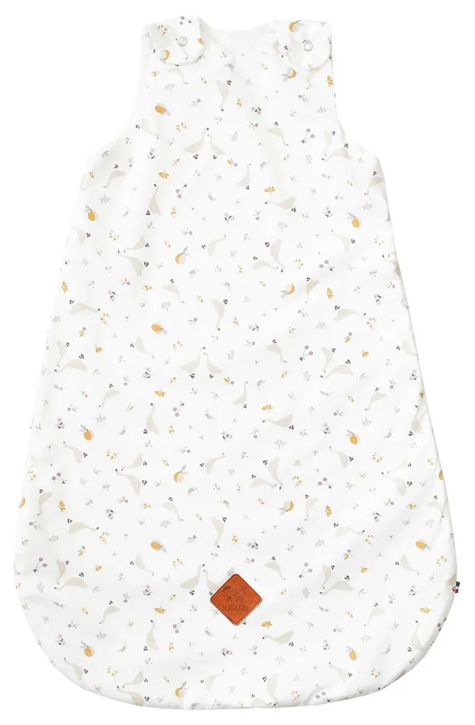 Sac de couchage Sidonia en coton blanc - Gigoteuse douce 6-18 mois 90cm