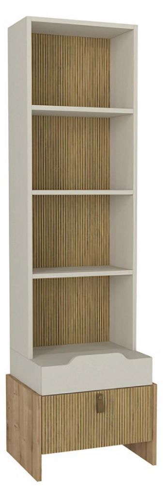 Bücherregal Komfortabel Jugendzimmer Kindermöbel Beige Moderne Regal Schrank