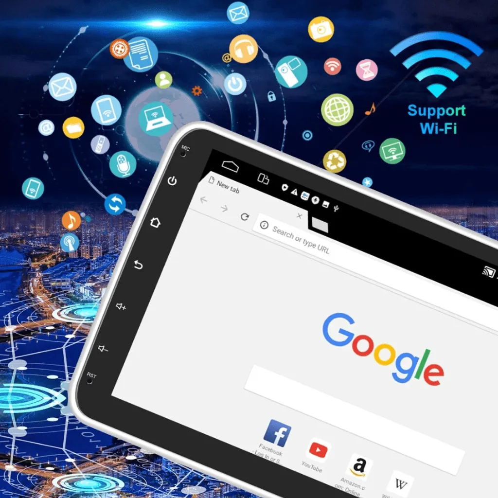 Poste Radio de Voiture Android avec Navigation GPS et Écran Inclinable - 3