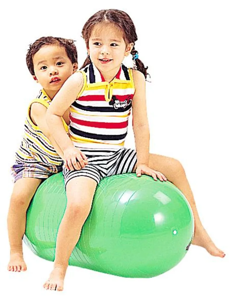 Rouleau de gym enfant 80cm Weplay vert idéal psychomotricité douce