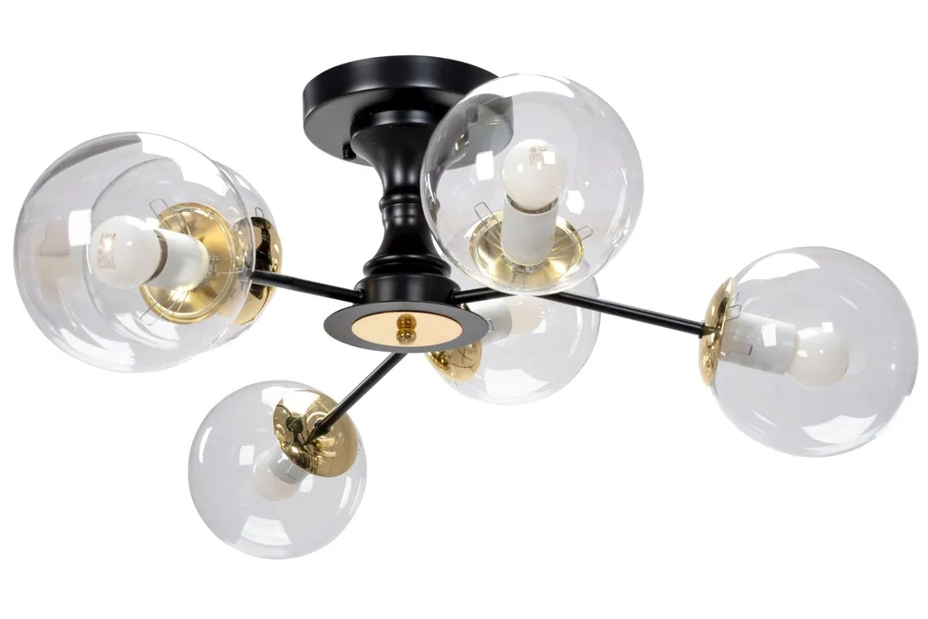Plafoniera 6 Luci tooLight App1134-6C Oro e Nero | Illuminazione E27 - 3