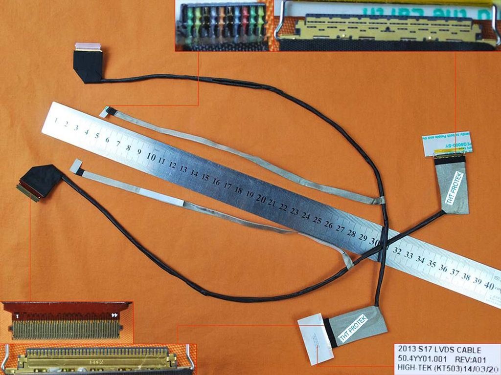 Displaykabel Bildschirm Screen kompatibel für HP ProBook 470 G0 (H0V08EA), 470 G0 (H6P56EA)