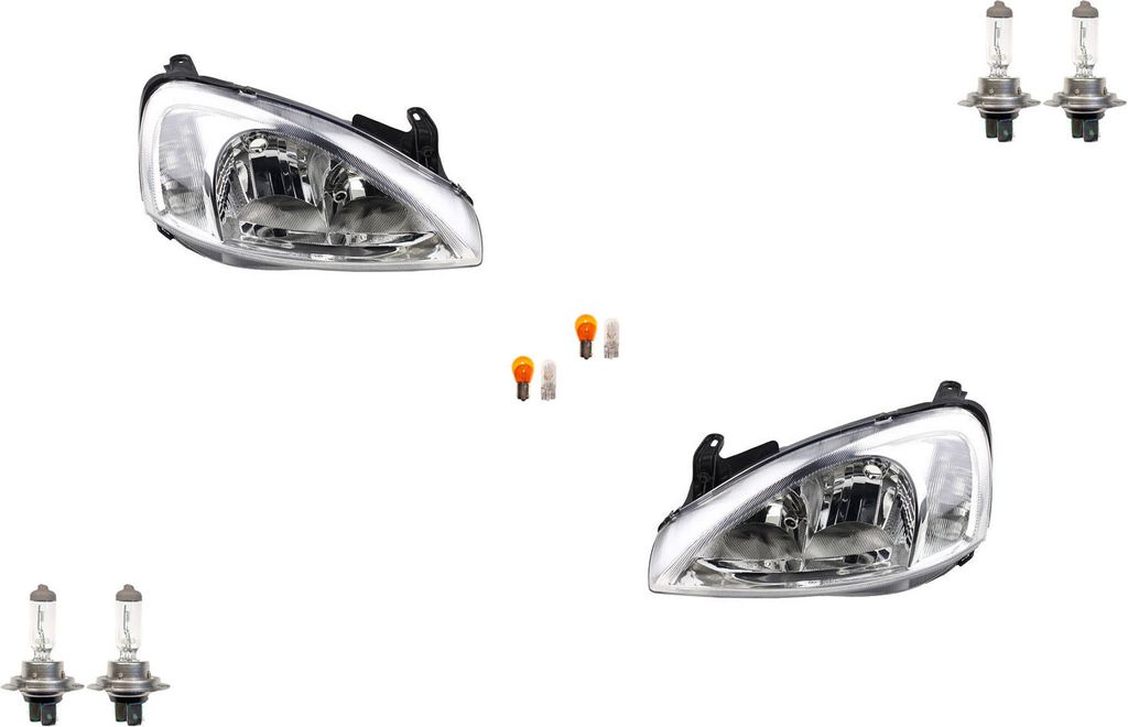 Johns, koplampen geschikt voor Opel Corsa C (bouwjaar tot Productafbeelding 