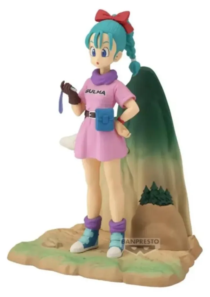 Bulma Figurine History Box 13cm Dragon Ball Z Banpresto PVC Collector