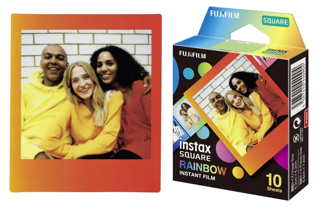 Ricarica Instax Square Rainbow 10 Foto - Fujifilm Originale