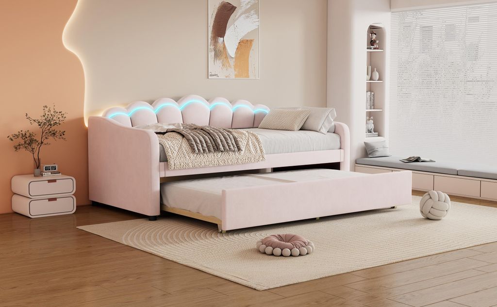 okwish Rozkládací pohovka denní postel 90x200 cm s Obrázek produktu 