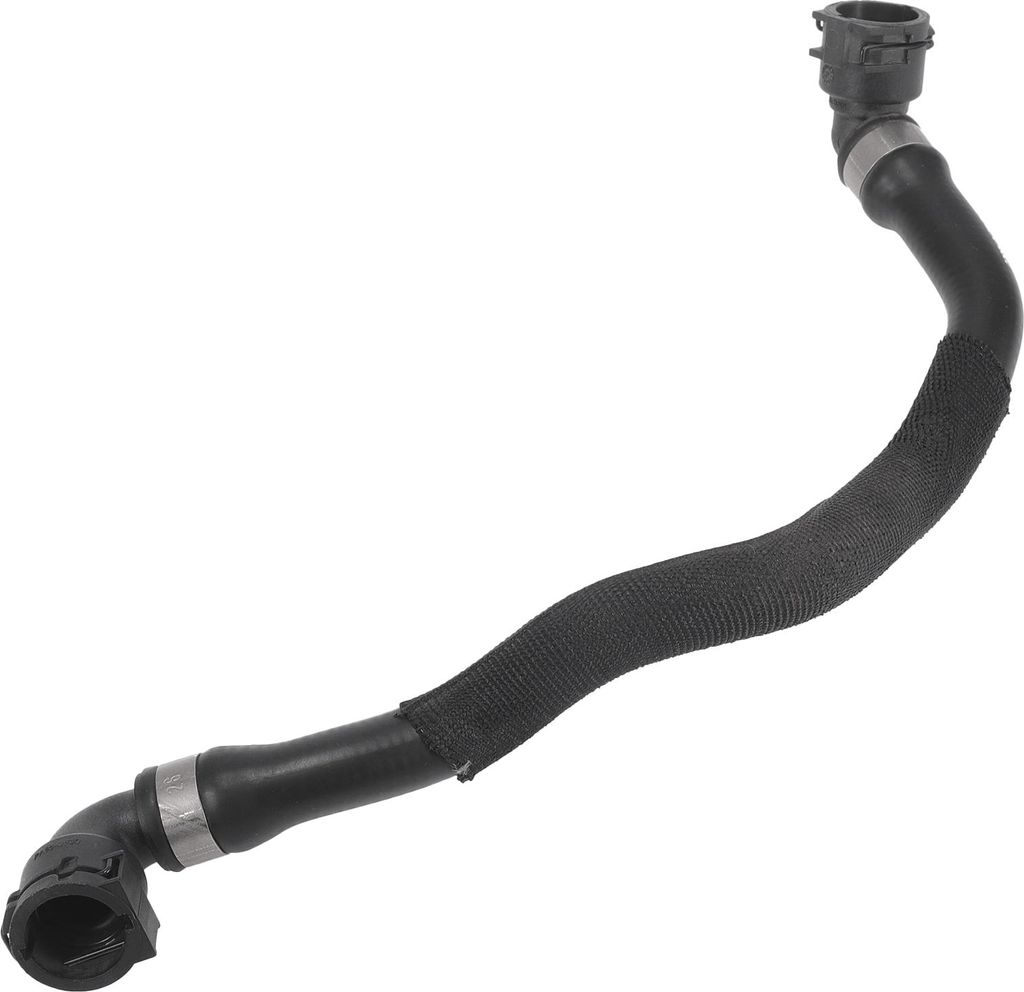 Motor Kühlerschlauch Nr. 17127576368 Kühlmittelkühlerrohrschlauch für BMW X6 3.0L 2008-2019 Gummi Schwarz.