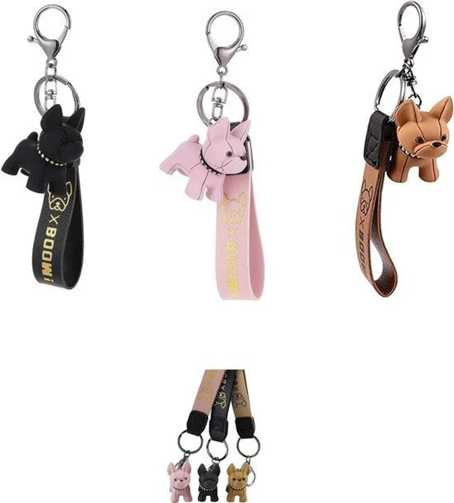 Porte-cartouche Bulldog pour sacs femmes - Accessoire chic en cuir PU