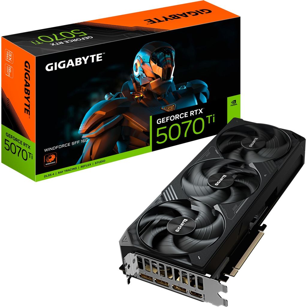 GIGABYTE GeForce RTX 5070 Ti WINDFORCE SFF 16G, Produktbild 