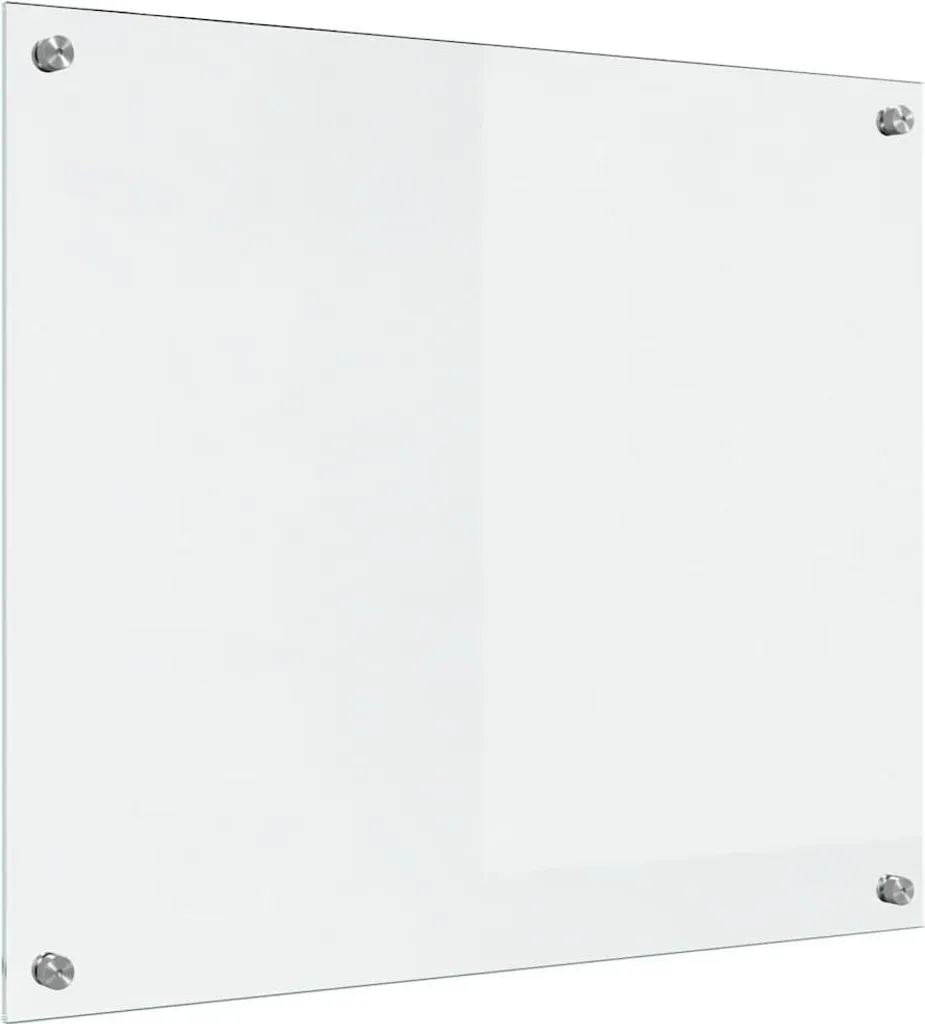 Paraspruzzi Vetro Temperato Trasparente 70x60 vidaXL | Design Moderno