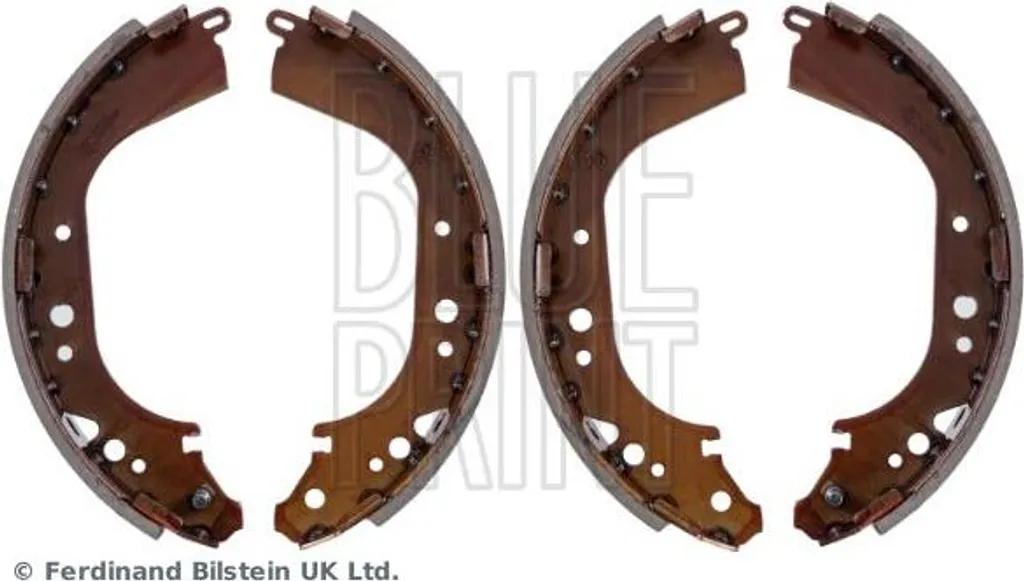 Jeu de mâchoires de frein pour tambour arrière Hilux et Land Cruiser