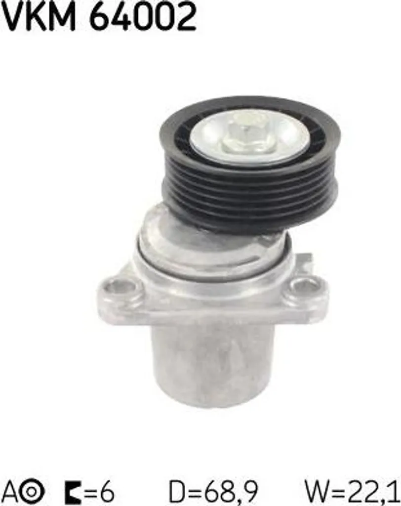 Tendeur de Courroie SKF VKM 64002 pour Réparer Distribution 3, 6 et CX-7