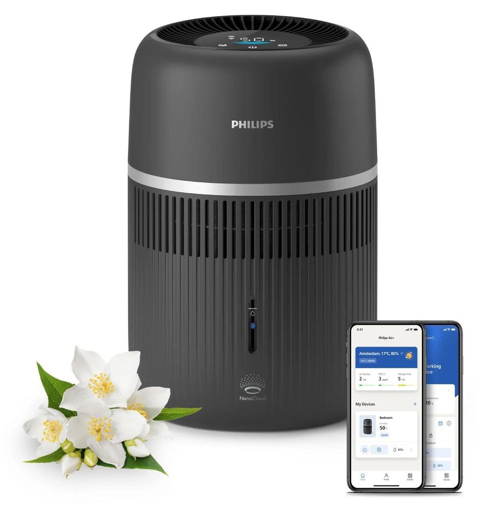 Philips 4000 series Luftbefeuchter, Dunkles Grau, Produktbild 