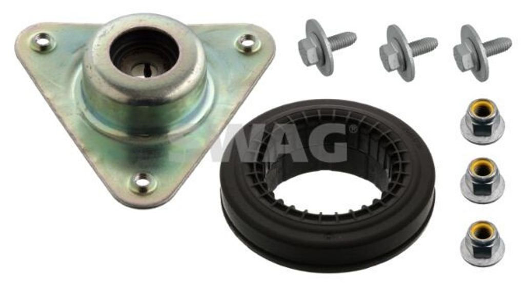 SWAG 33 10 2846 Reparatursatz Federbeinstützlager Vorne Links Vorne Rechts für RENAULT Twingo III Schrägheck (BCM) für SMART FORTWO Coupe (453)