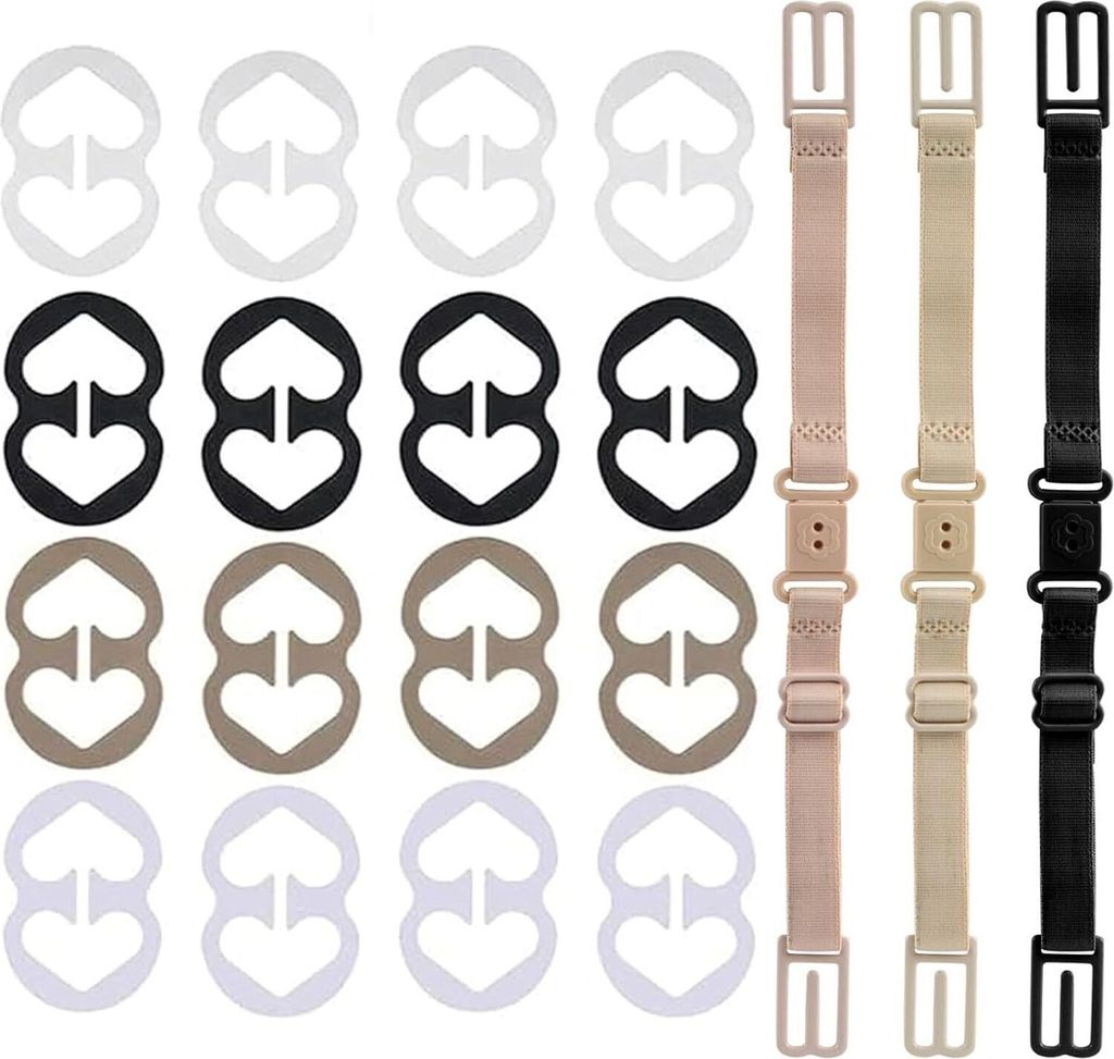 19 Stück BH Träger Halter, BH Clips für BH Träger, Produktbild 