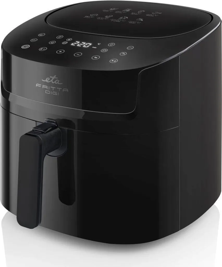 Air Fryer 7.2L pour Famille - ETA Fritta Digi 1800W Noir Haute Capacité
