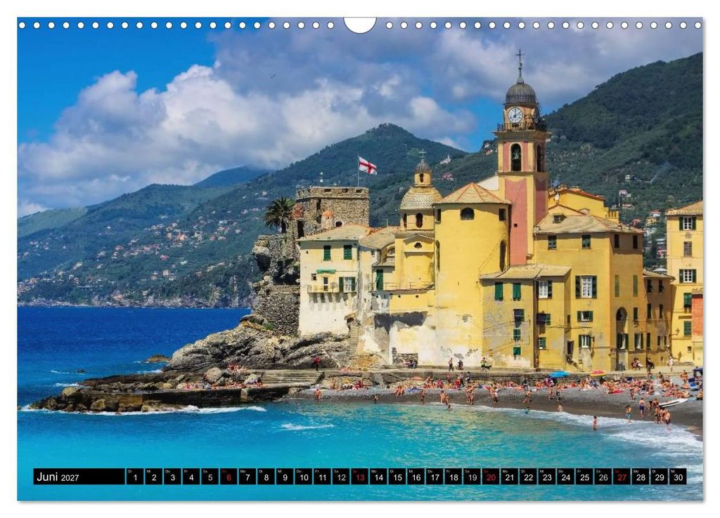 Kirchen in Italien (Wandkalender 2027 DIN A3 quer), CALVENDO Monatskalender