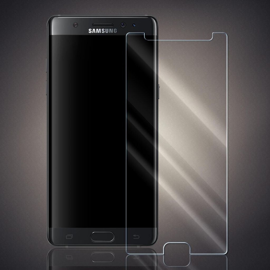 Panzer Folie für Samsung Galaxy Note 7 Echt Glas Displayschutzfolie Transparent Glasfolie 9H Härtegrad Schutzglasfolie