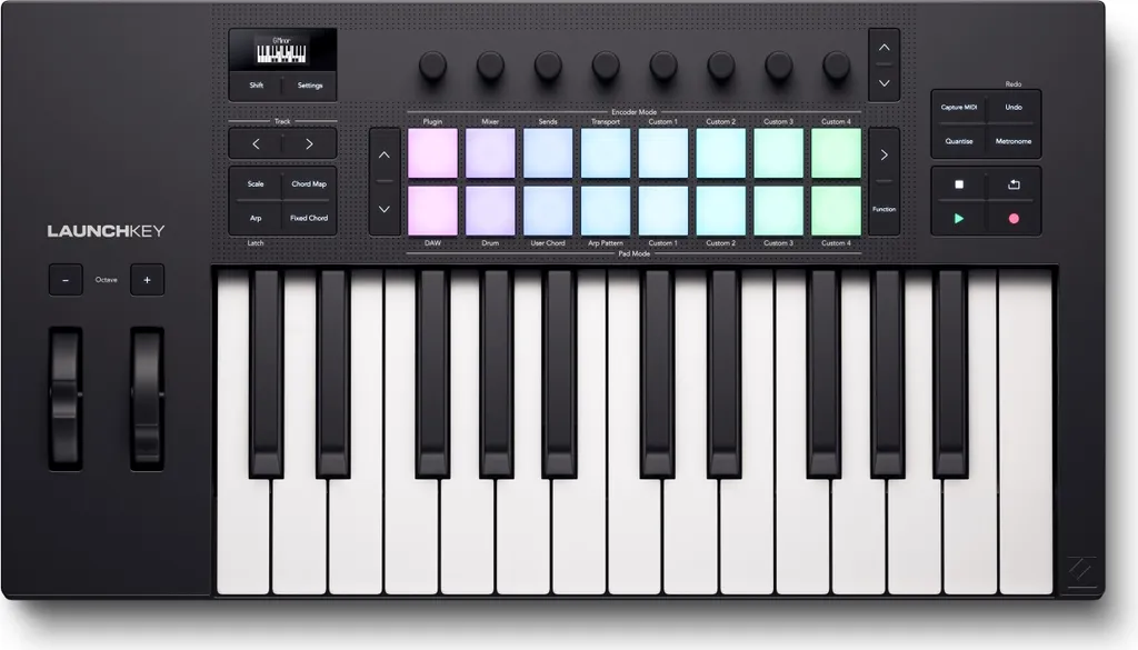 Novation Launchkey 25 MK4 avec Pads RGB et Modes Accords pour Producteur