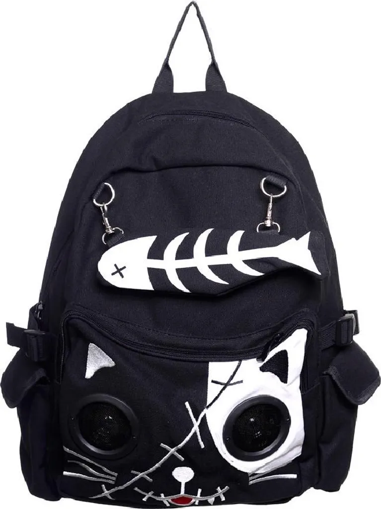 Écoutez votre musique sans fil avec ce sac à dos chat multifonction